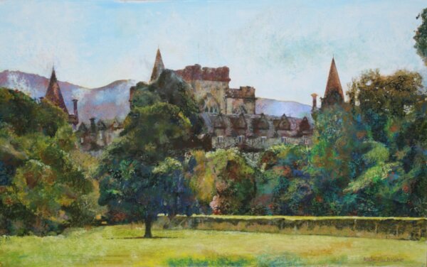 Inveraray Castle, Mixed Media